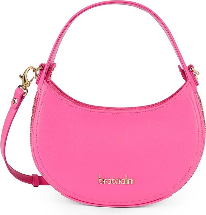 Produktbild Braccialini **Damen Schultertasche - Calliope Pro Modell - Echtleder** - 25.0 X 18.0 X 7.5 Cm