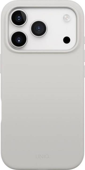 Produktbild Uniq Lino Case for iPhone 17 Pro Magclick Charging Light Gray (Apple iPhone 17 Pro)
