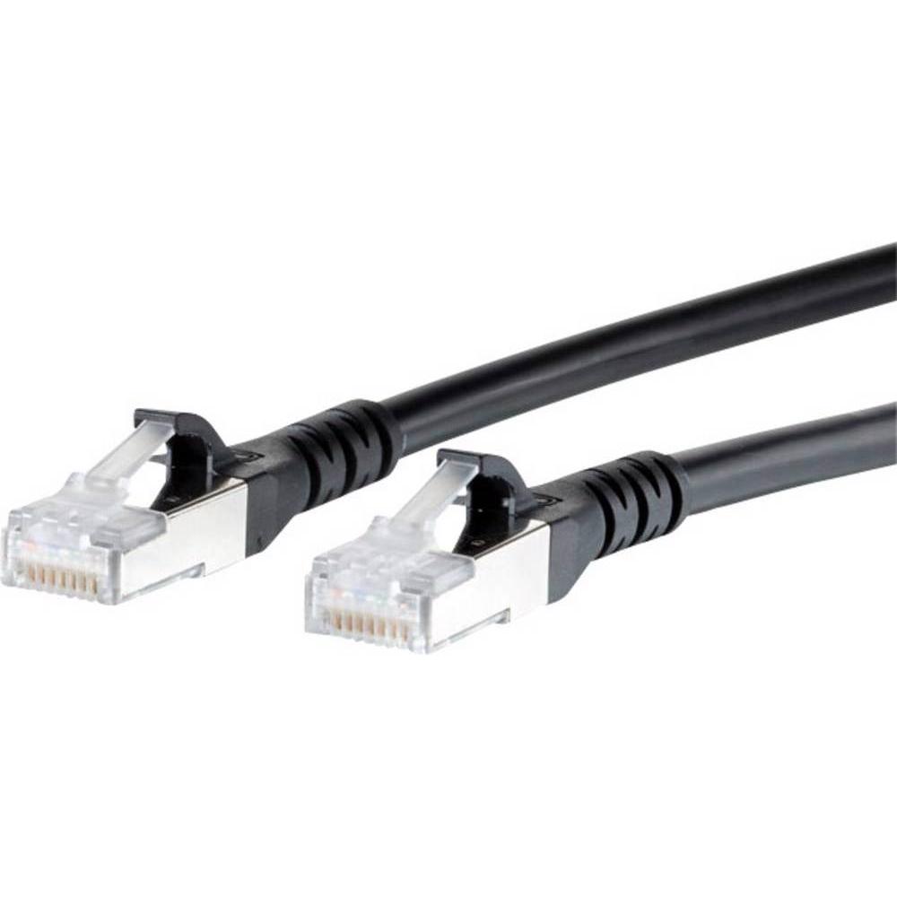 Metz Connect Netzwerkkabel, Patchkabel 6A S/FTP (S/FTP, CAT6a, 7 m), Netzwerkkabel
