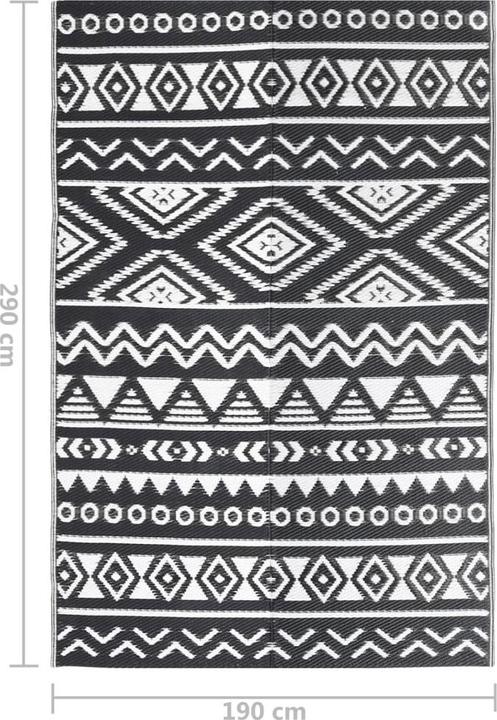 Actual product image vidaXL Outdoor-Teppich