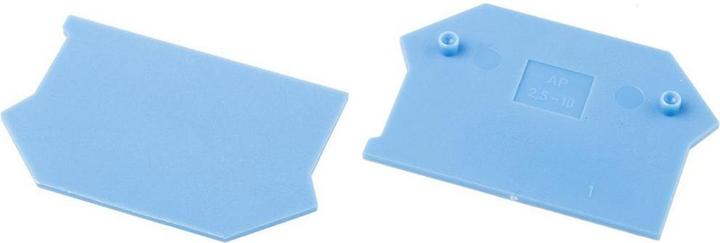 Produktbild RS PRO End Plate for RK/SRK2.5 to RK/SRK10 Blue (Diverse)