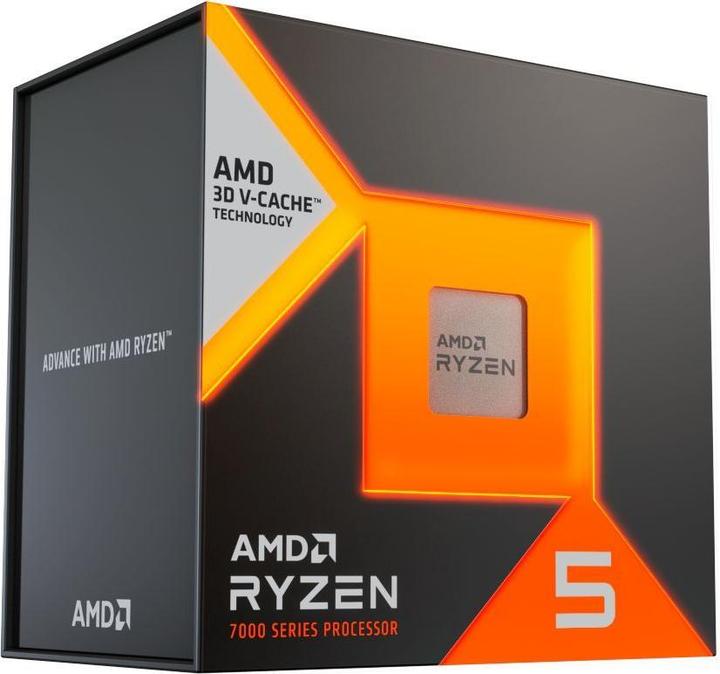 Produktbild AMD Ryzen 5 7500X3D (AM5, 4 GHz, 6 -Core)