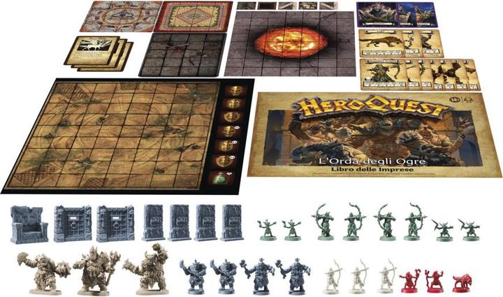 Actual product image Hasbro Heroquest L'Orda Degli Ogre (2 - 5 Players)