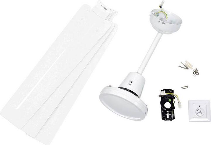 Produktbild Westinghouse Deckenventilator Industrial 142 cm Weiss (58 dB)