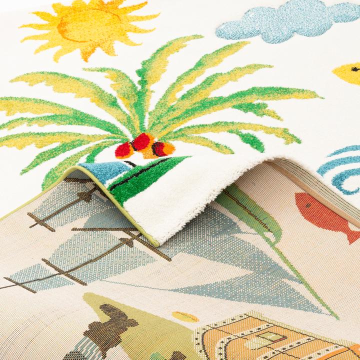 Produktbild Pergamon Kinder Teppich Maui Kids Piratenwelt (120 x 170 cm)