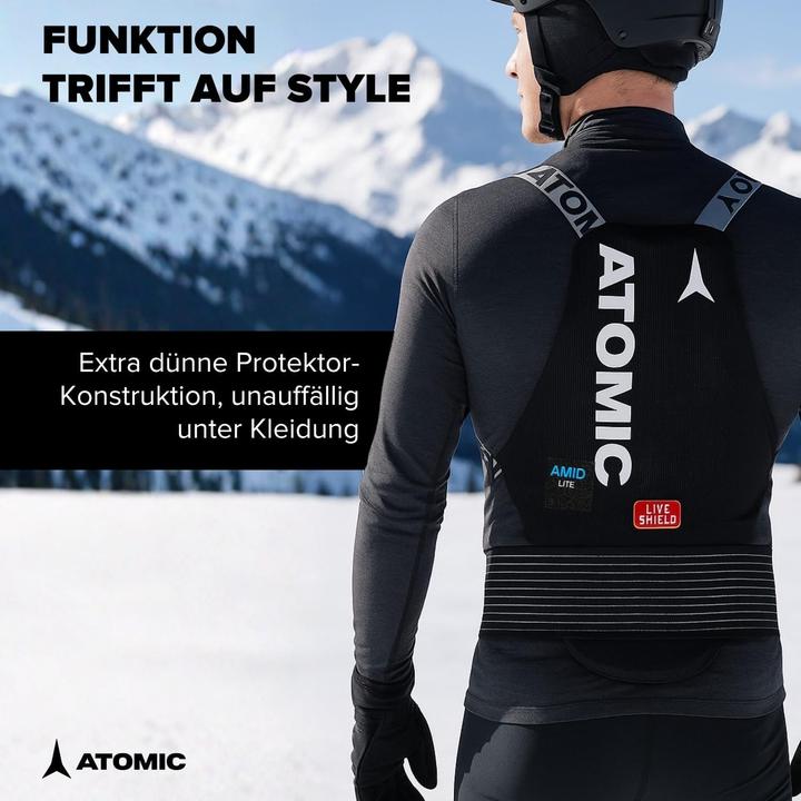 Actual product image Atomic LIVE SHIELD Black (XS, Back protector, Unique specimen)