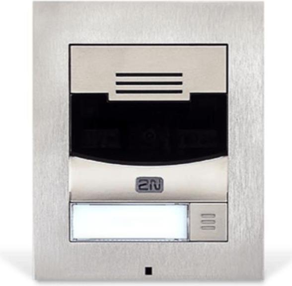 Actual product image 2N IP Door Station IP Solo without camera, wall mounting, silver (Cable)