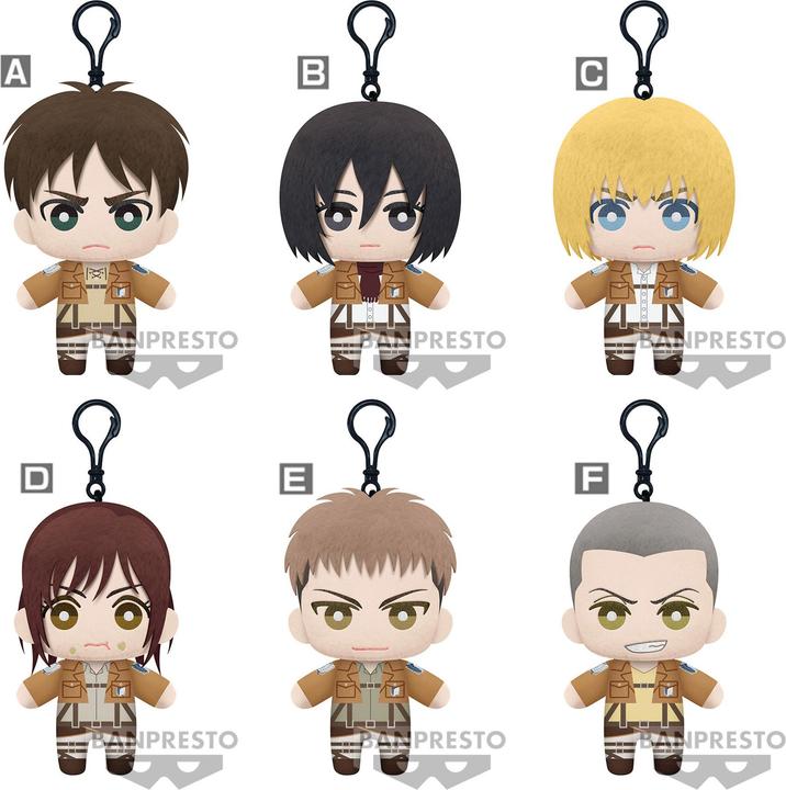 Produktbild Banpresto Attack on Titan Tomonui Plush Assort Series 1