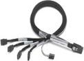 Adaptec ACK-I-mSASx4-4SATAx1-SB-1m R SCSI cable (100 cm, Mini-SAS)