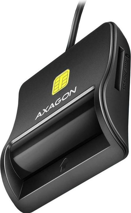 Produktbild Axagon CRE-SM3SD USB Smart Card & SD/microSD/SIM Card FlatReader