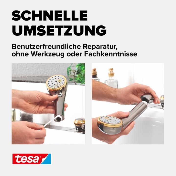 Actual product image tesa Stop Water repair belt (White)