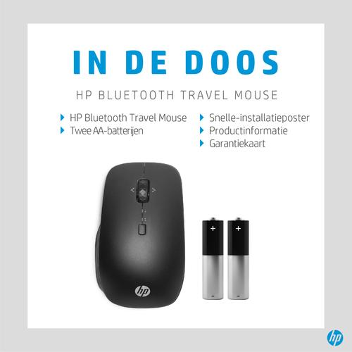 Produktbild HP Travel Silent Wireless Bluetooth - Multi-Device, Dual-Mode - Schwarz (Kabellos)