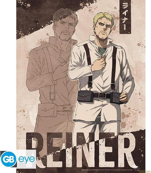 Actual product image GB Eye ATTACK ON TITAN - Portfolio 9 posters Characters S4 (21x29,7) (21 x 29.70 cm)
