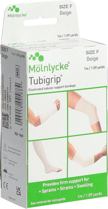 Image du produit Mölnlycke TUBIGRIP bandage tubulaire beige taille F, 1 m x 10 cm