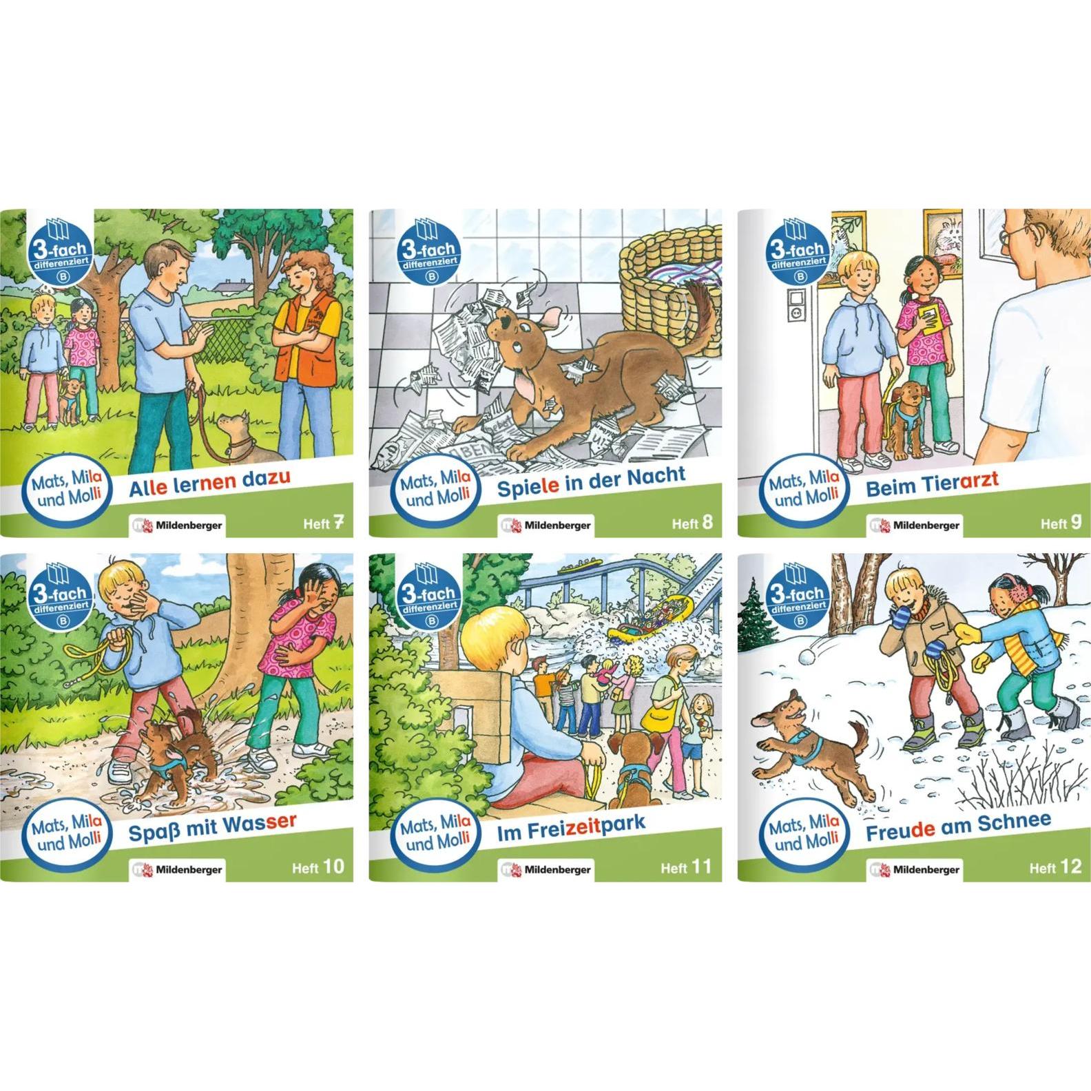 Mats,Mila und Molly.7-12, B, Schulbücher von Helge Weinrebe