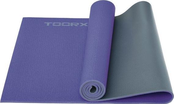 Toorx Yoga mat MAT-177 173x60x0,6 Purple / Gray (6 mm)