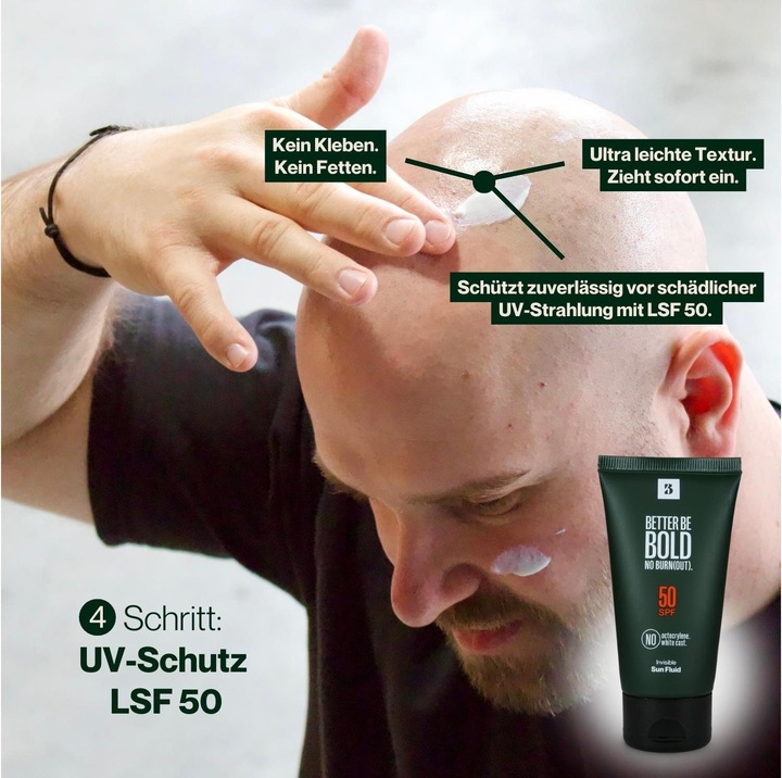 Produktbild Better be bold Invisible Sun Fluid (Sonnencreme, SPF 50, 50 ml, 50 g)