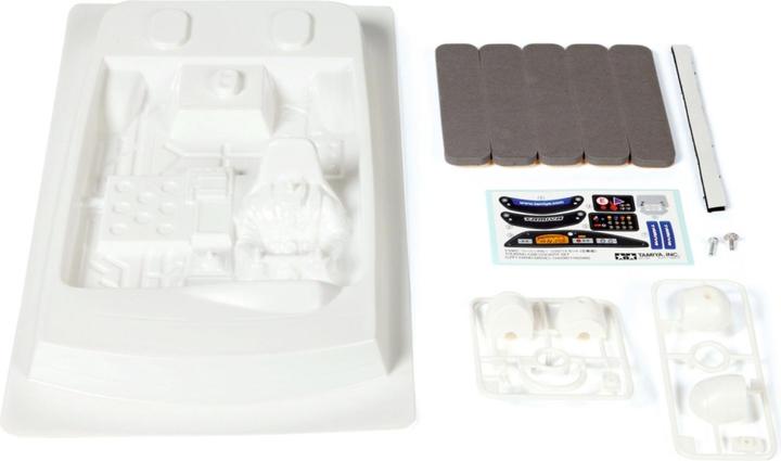 Produktbild Tamiya Tourenwagen Cockpit Set Linkslenker 1:10