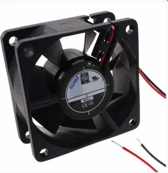 Produktbild RS PRO DC axial fan, 60x25mm 47.6cu.m/h 24V (60 mm)