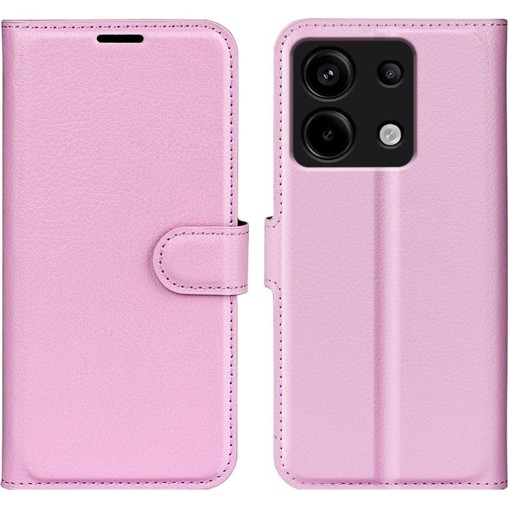 Screenguard Xiaomi Redmi Note 13 Pro 5G Leather Guard Lederhülle (Xiaomi Redmi Note 13 Pro), Smartphone Hülle, Rosa