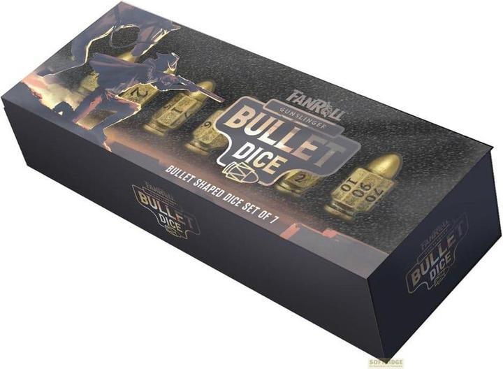 Produktbild FanRoll Resin Bullet Poly pack dés Gunslinger (7)