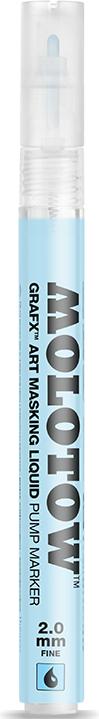 Actual product image Molotow Masking Liquid Pump Marker (Blue, 2 mm, 1 x)