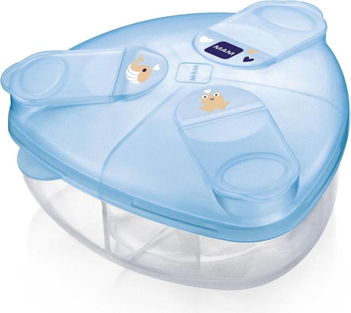 Image du produit MAM Milk Powder Box, distributeur de lait en poudre, baleine/grenouille