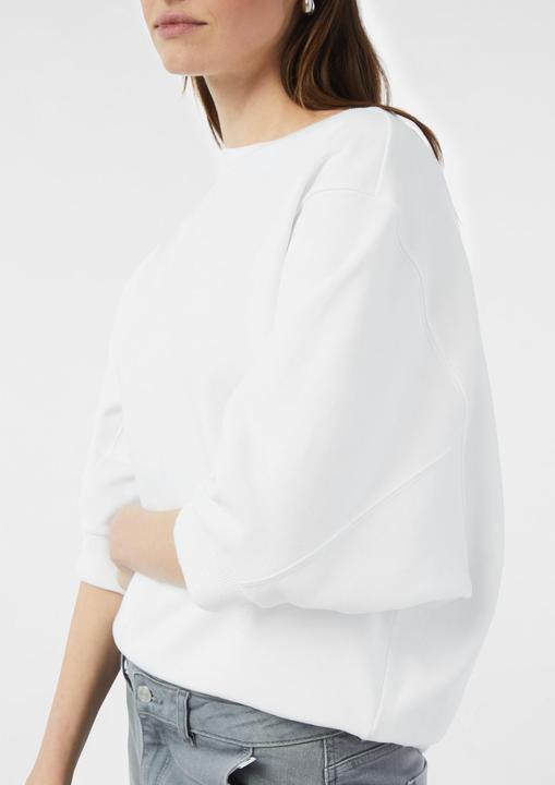 Produktbild Comma Sweatshirt Sweatshirt im Relaxed Fit mit weiten 3/4-Ärmeln (34)