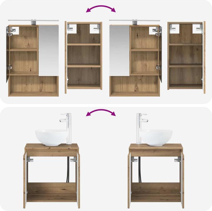 Produktbild vidaXL Badezimmerdeko