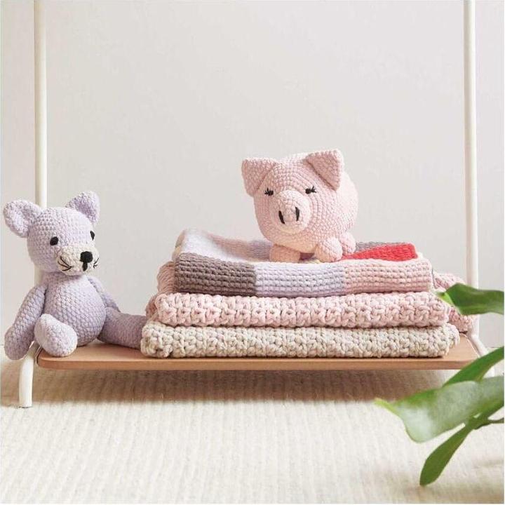 Produktbild Rico Design Wolle Chenillove 100 g, Rosa, Packungsgrösse: 1 Stück (110 m)