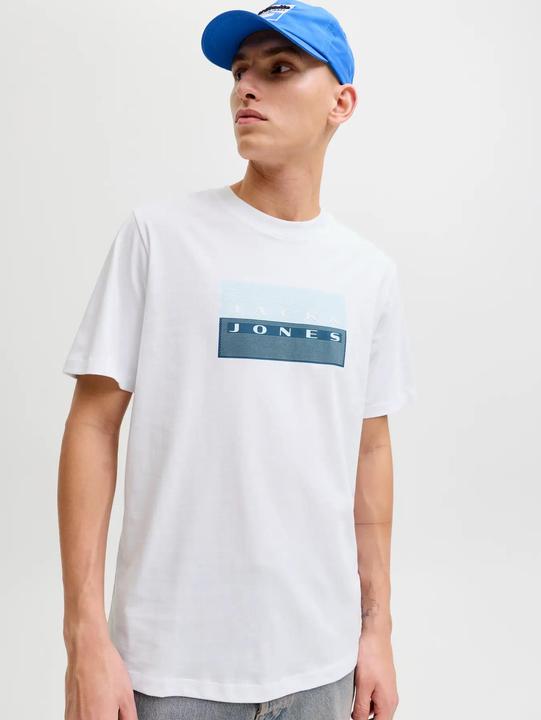 Produktbild Jack & Jones Jcofusion Dots Print Tee Ss Crew Sn (M)