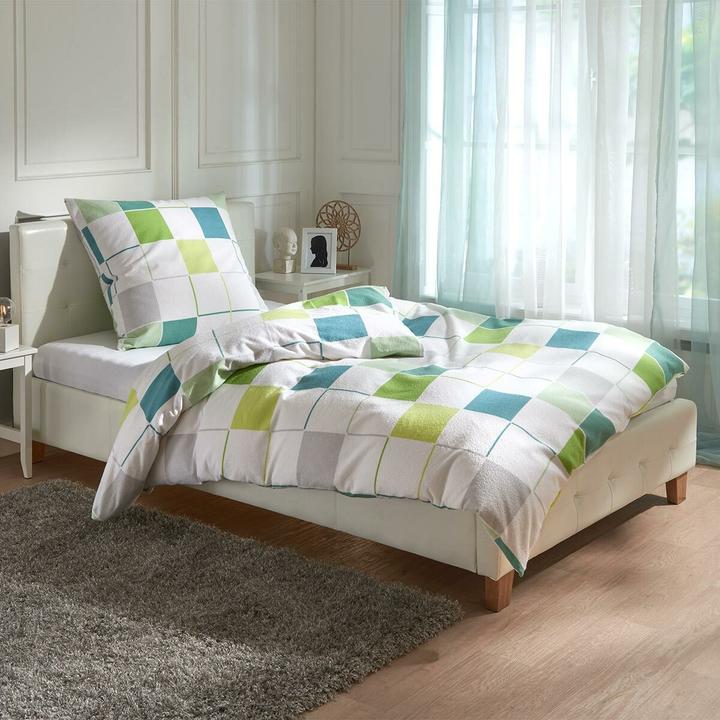 Produktbild Traumschlaf Karo (Bettwäsche Set, 135x200 cm + 80x80 cm)