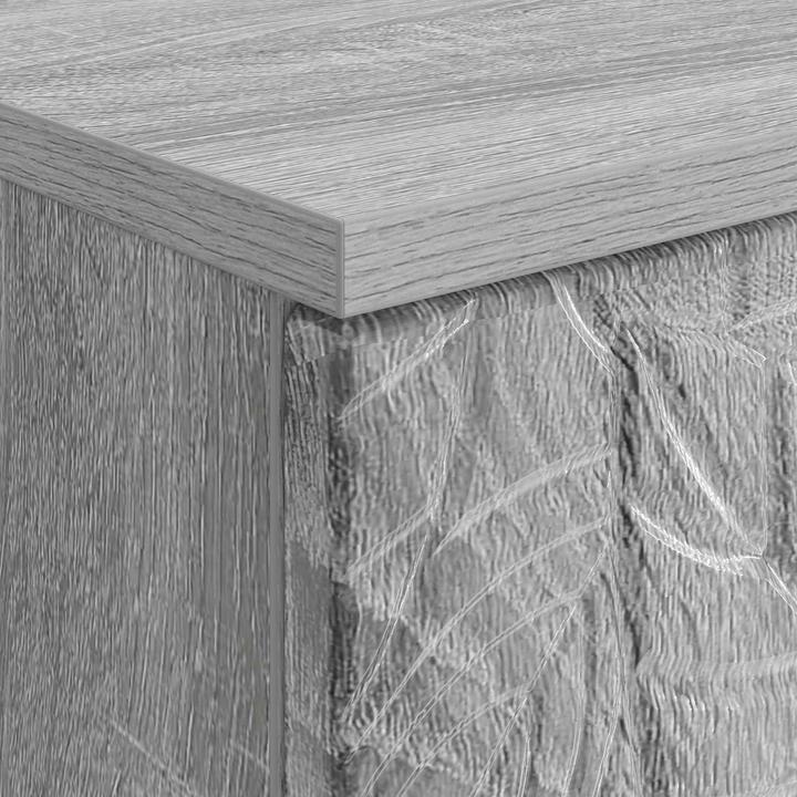 Actual product image vidaXL Moderner Schreibtisch (142.50 x 50 x 75 cm)
