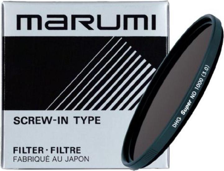 Produktbild Marumi Grau Filter Super DHG ND1000 62 mm (62 mm, ND- / Graufilter)