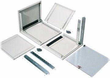 Produktbild Schäfer Shop SCHAFER NT Box Flat-Pack - Schrank - RAL 7035, Hellgraue Pulverbeschichtung, Ele (10.86 HE, 19 Zoll Rack)