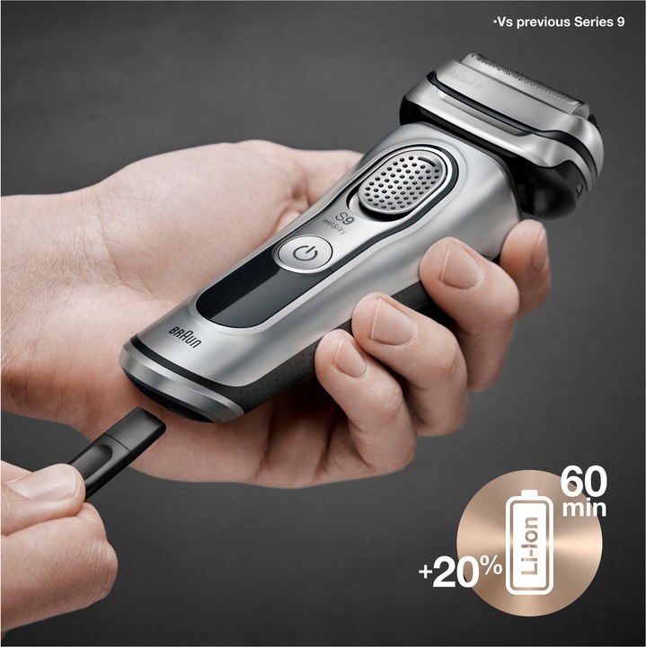 Actual product image Braun Series 9 9375cc + Latest Generation Electric Shaver