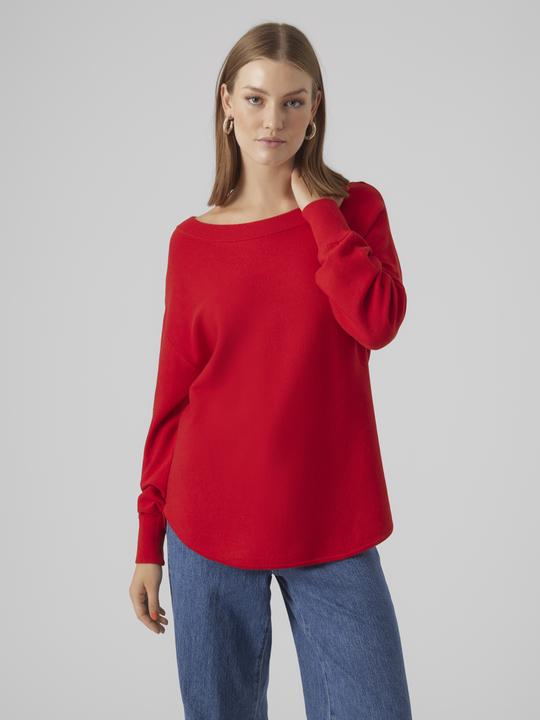 Produktbild Vero Moda VMNANCY LS BOATNECK PULLOVER GA EXC Strickpullover (XS)