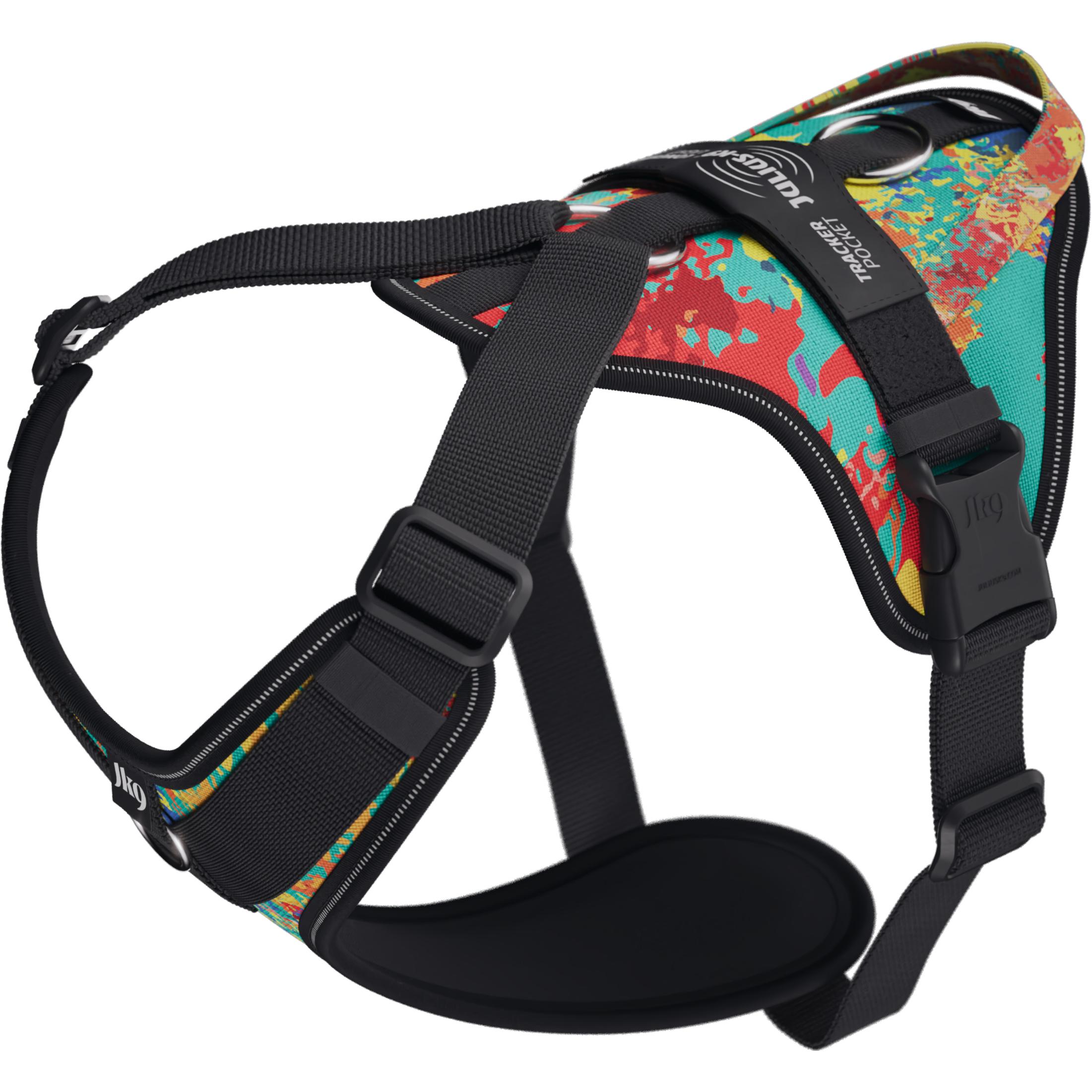 Comparer les prix de Julius-K9 K9 Longwalk light sele w/handle+trackerpocket,Crazy,XL (XL, Chien), Collier + laisse