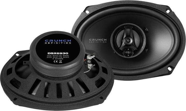 Image du produit Crunch DSX6930 Haut-parleur encastrable à 3 voies 300 W Contenu : 1 pc. (300 W, 6 x 9")