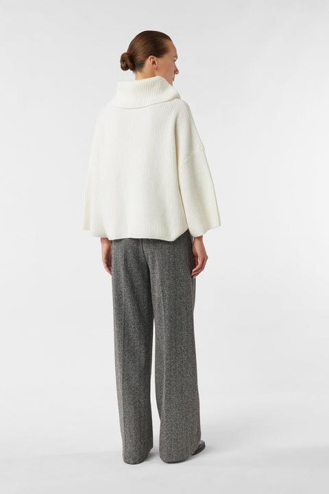 Immagine prodotto Comma Indoor-Poncho Kurzer Poncho-Pullover mit Wasserfall-Ausschnitt (M)