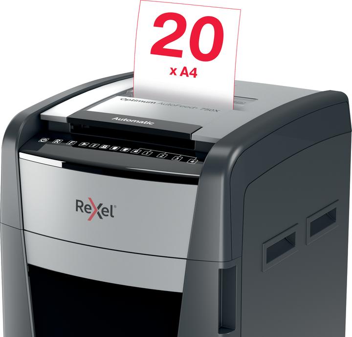 Immagine prodotto Rexel AutoFeed+ 750X Aktenvernichter Kreuzschreddern (Taglio delle particelle)