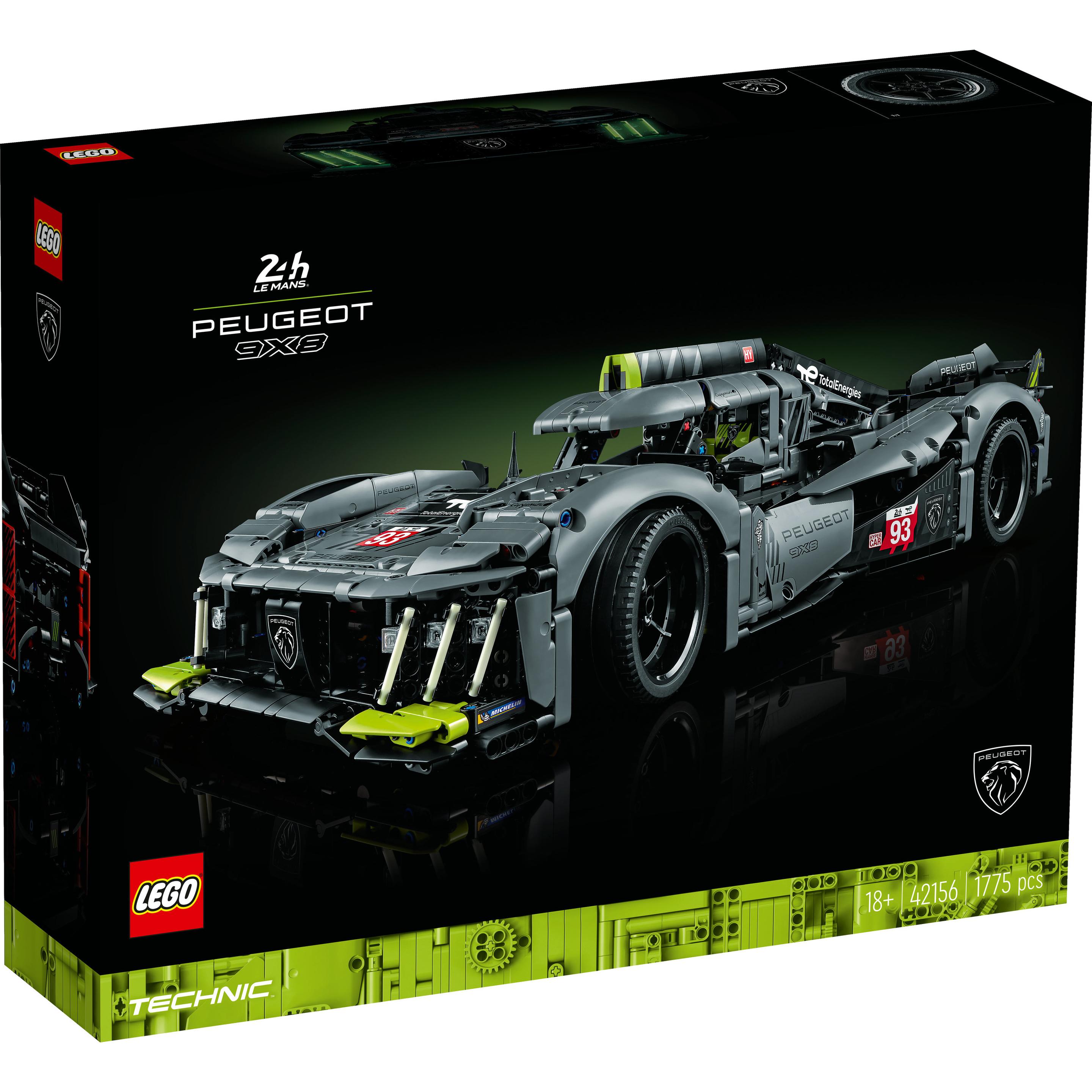 Thumbnail - LEGO Peugeot 9X8 24H Le Mans Hybrid Hypercar (42156, LEGO Technic)