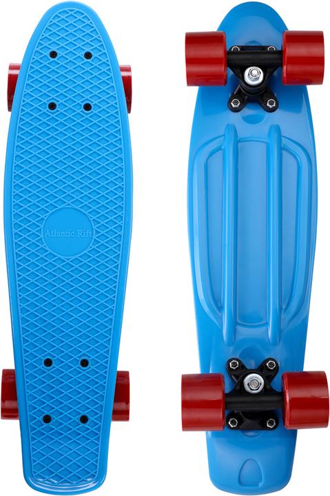 Deuba Skateboard Mini Cruiser 57cm LED Vintage (22.44")