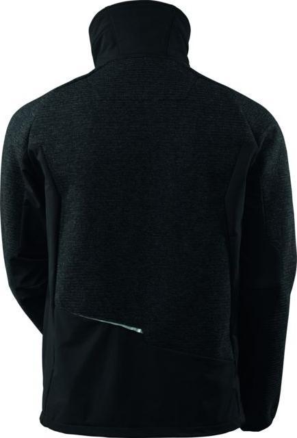Image du produit Mascot Cardigan "Advanced" noir chiné/noir Gr.S (S)