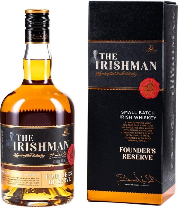 Walsh Whiskey Distillery Small Batch Irish Whisky (Blended Whisky)
