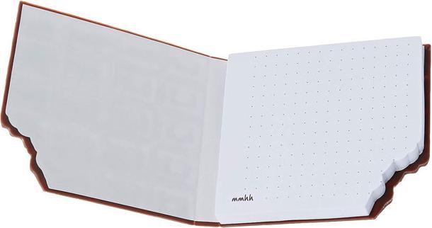 Actual product image Sticky notes chocolate