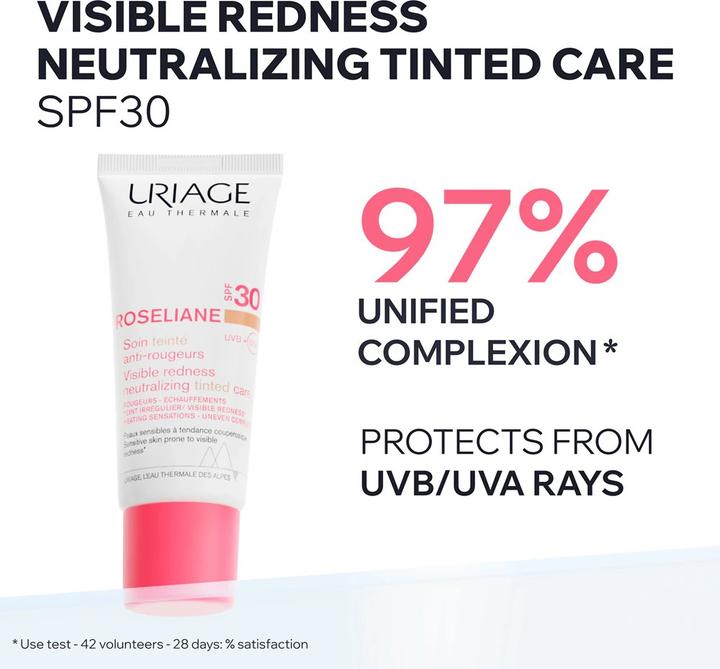 Produktbild Uriage Roséliane CC Creme LSF30 Creme (Medium Tint, 40 ml)