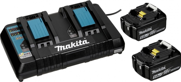 Actual product image Makita Batteries and charger 199482-2 (18 V)