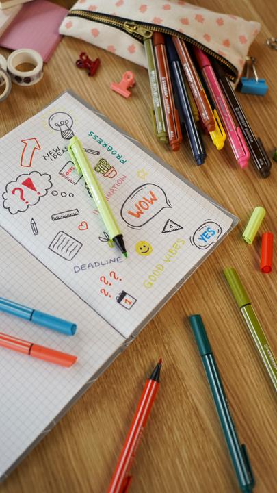 Image du produit STABILO pointMax Stylos-feutres (Rouge, 1 x)