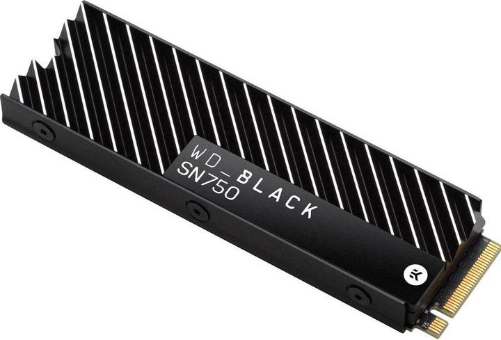 Actual product image WD Black SN750 (500 GB, M.2 2280)
